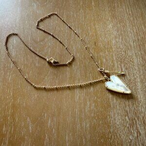 Kendra Scott Ansley Heart Arrow Necklace